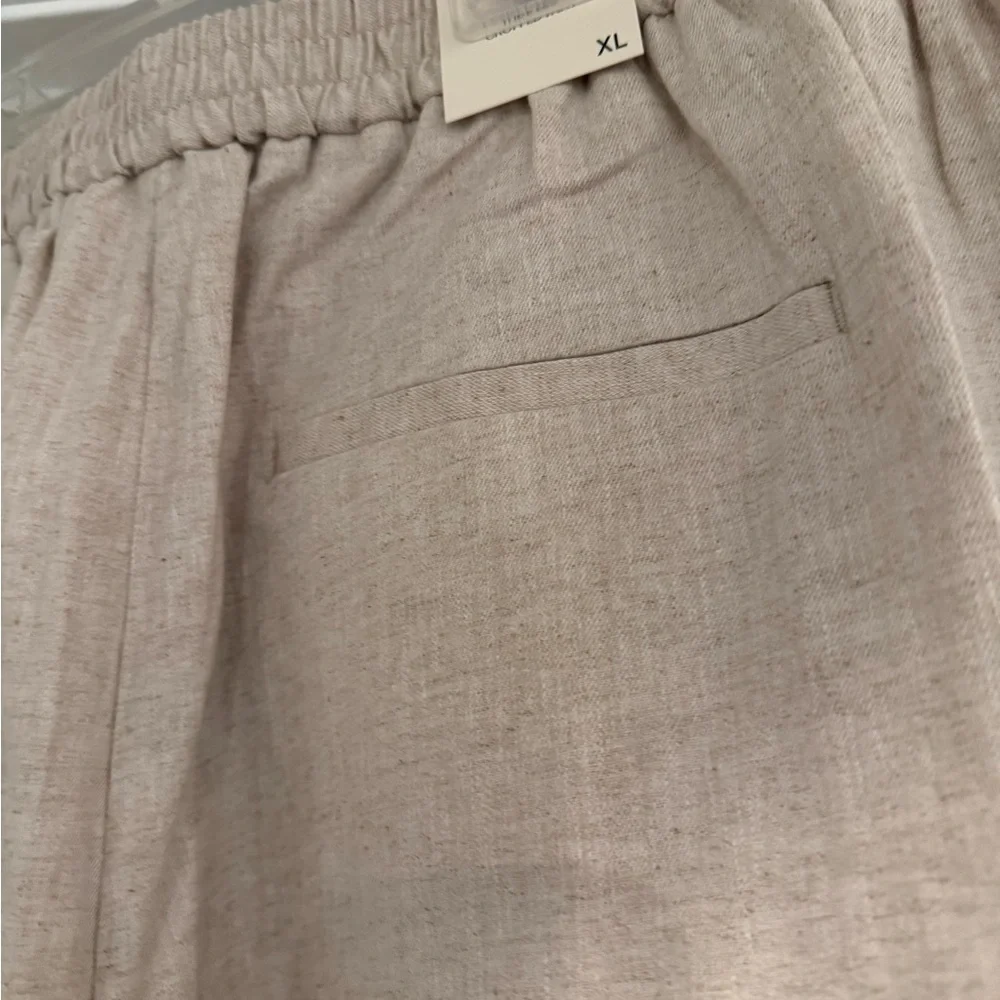 NWT Banana Republic Linen Cropped Pants - Picture 4 of 7